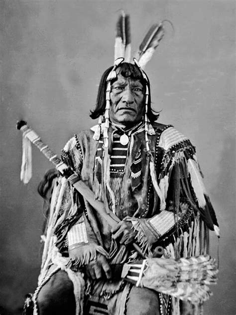 Yanktonai Man Two Bears Matononpa 1867 Native American Indian