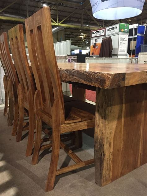 We build custom dining tables to order in montana using unique large wood slabs of walnut, cherry, maple, oak and other unusual hardwoods. live edge table | Slab dining tables, Wood slab table, Teak table