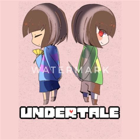Undertale Chara And Frisk Kids Hoodie Spreadshirt