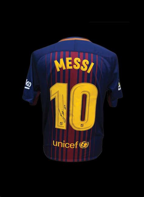 Custom 1/6 scale lionel messi head sculpt barcelona soccer for 12 hottoys phicen male figure. Lionel Messi signed Barcelona 2017/18 shirt - All Star ...