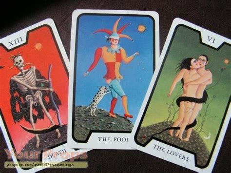 Suitable for beginning tarot users, the aquarian tarot deck is a different presentation of the traditional card symbols and suits of rods, cups, swords the tarot of the witches was featured in a james bond film, live and let die, and so is also known as the james bond 007 tarot. james bond tarot deck images | James Bond: Live and let ...