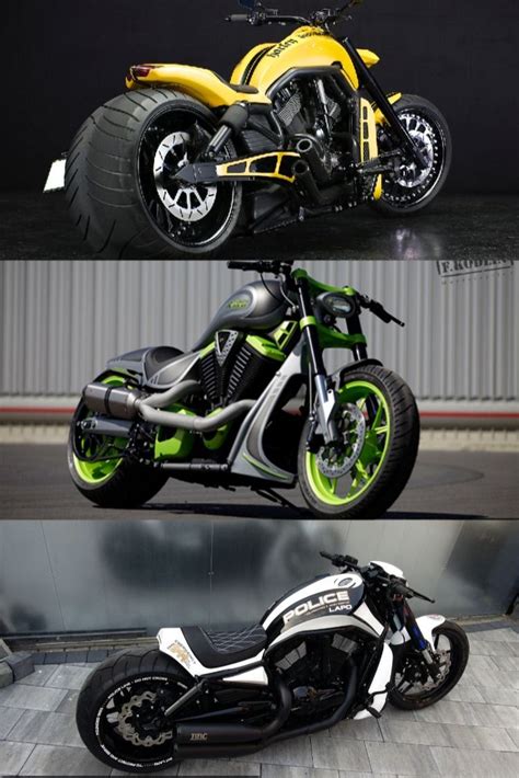 Harley Davidson V Rod Muscle Custom By Dark Kustom Harley Davidson
