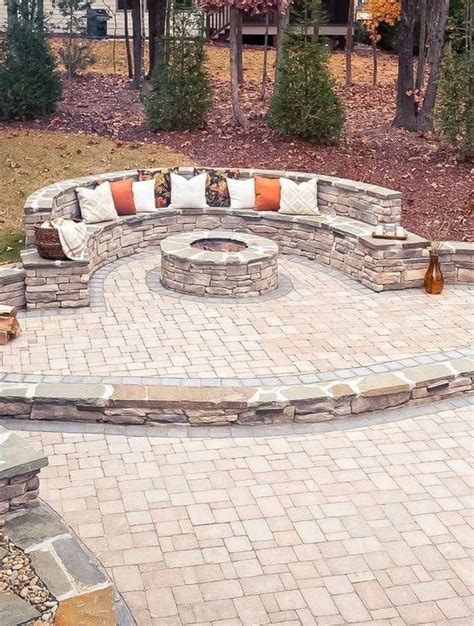 Alluring Patio With Fire Pit Ideas Thatll Stun You