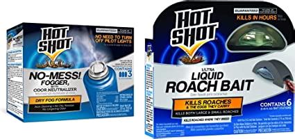 Amazon Com Hot Shot No Mess Fogger With Odor Neutralizer Kills