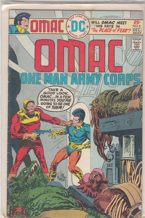 Omac 8 1975 Comic Books Bronze Age Dc Comics Omac Horror