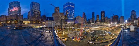 New York City Ground Zero World Trade Center Site On September 11