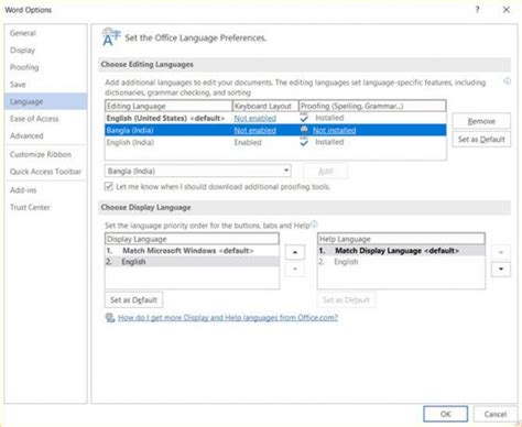 Comment Changer La Langue Dans Microsoft Office