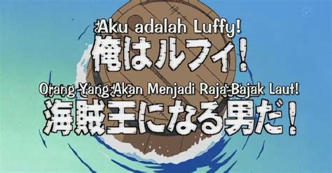 One Piece Subtitle Indonesia One Piece 001 Sub Indonesia