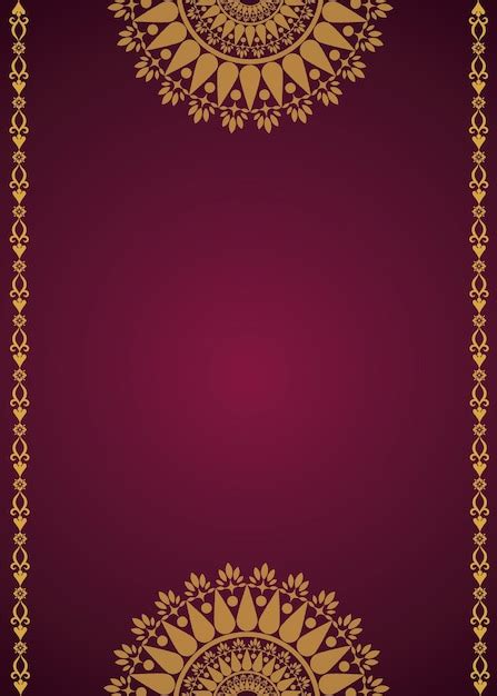 premium vector royal wedding invitation card