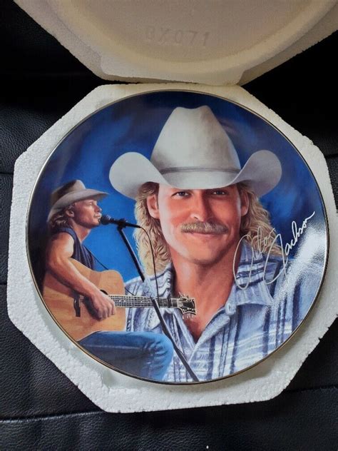 1998 The Bradford Exchange Alan Jackson Wanted Collector Plate Ebay