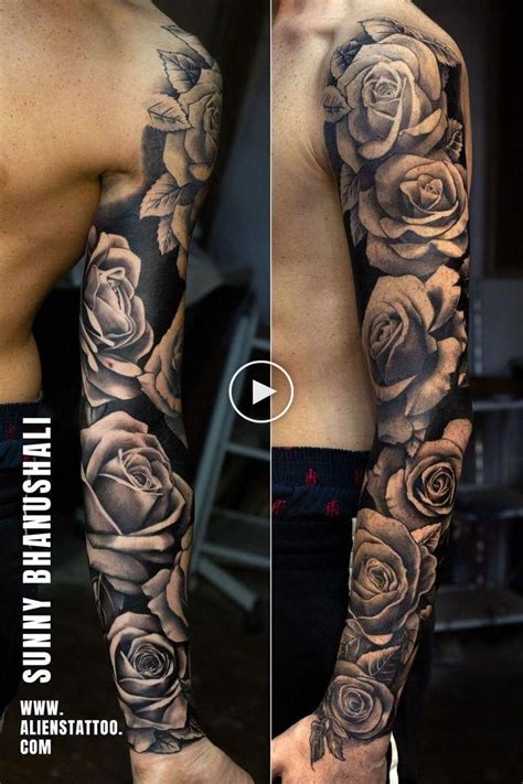 Arm Tattoos For Black Men Half Sleeves Viraltattoo