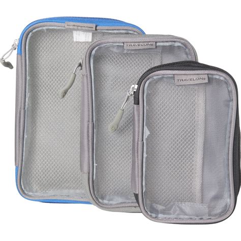 Travelon Mesh Packing Pouches Set Of 3 Save 28
