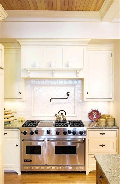 Image Result For Simple Decorative Vent Hood Classic White Kitchen