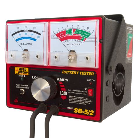 Auto Meter V V A Variable Electrical System Battery Load Tester Ebay