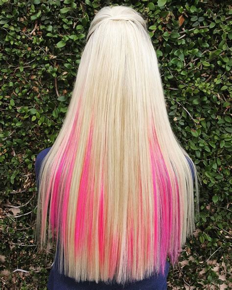 Pink Hair Extensions