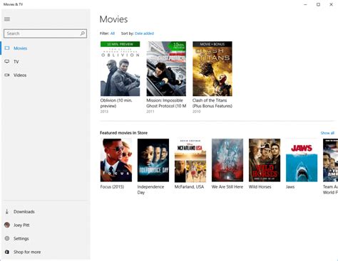 Microsoft обновляет приложение Windows 10 Movies And Tv с новыми