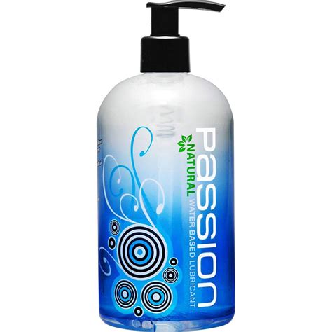Passion Natural Water Based Personal Lubricant 16 Fl Oz 473 ML