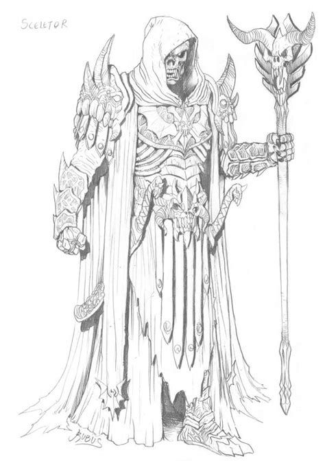 Getcolorings.com has more than 600 thousand printable coloring pages on sixteen thousand topics including animals, flowers, cartoons, cars, nature and many many more. MOTU - Skeletor by RubusTheBarbarian on DeviantArt