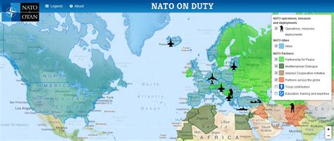 Nato (north atlantic treaty organization) is an international alliance that consists of 30 member states from north america and europe. Karte der NATO-Mitgliedsstaaten | MapsBlog.de