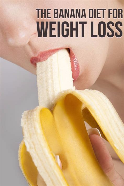 The Banana Diet Bananas For Weight Loss Health And Diy Ideas
