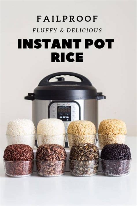 This stovetop brown rice recipe yields perfectly fluffy brown rice, every time, with any variety. Instant Pot Rice | Recipe | Instant pot, How to cook rice ...