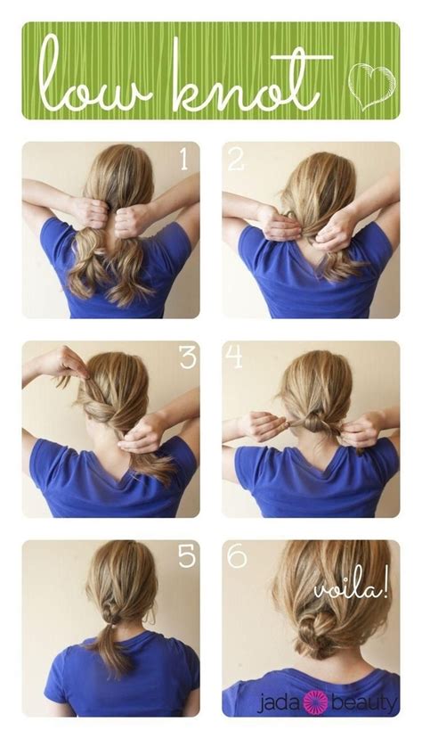 These hairstyles are the ones you actually have time for. Easy Five-Minute Hairstyles