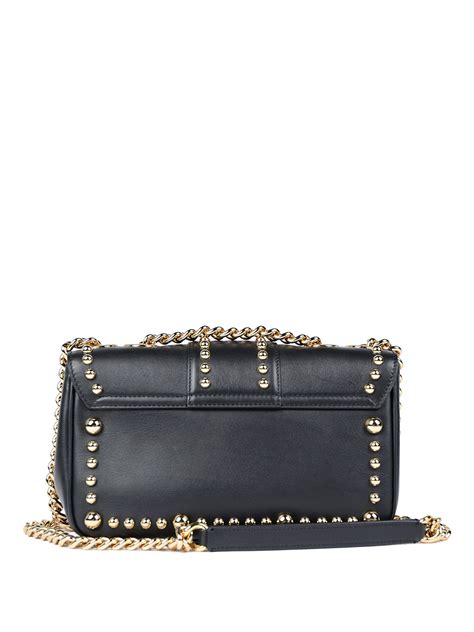 Cross Body Bags Dolce And Gabbana Studded Leather Lucia Bag