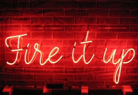 Find the best aesthetic tumblr backgrounds on wallpapertag. Custom Neon Signs: Example - Fire It Up | Neon signs, Red aesthetic, Neon aesthetic