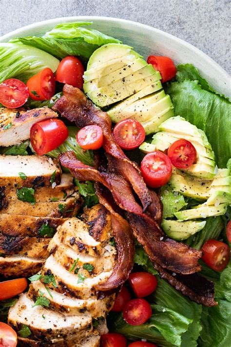 Perfectly Crispy Oven Cooked Bacon Makes This Blt Salad A Guaranteed
