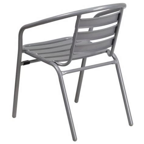 Flash Furniture Chair Waluminum Slatssilver Tlh 017c Gg 1 Fred Meyer