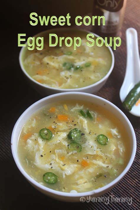 Is hot and sour soup one of your favorite chinese soup recipes? Sweet Corn & Egg Drop Soup Recipe - Easy Soup Recipes