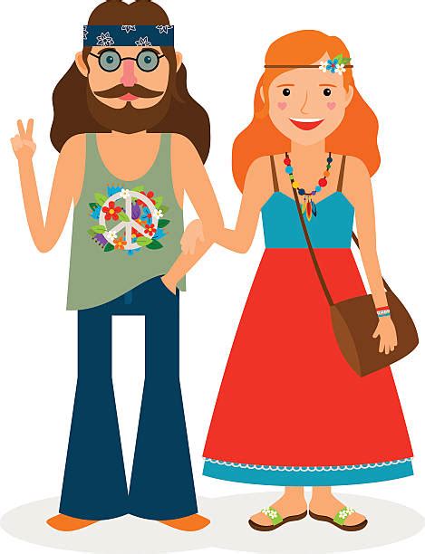 Royalty Free Hippie Clip Art Vector Images And Illustrations Istock