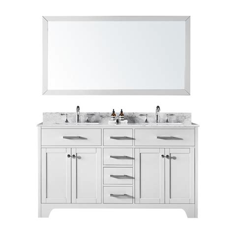 You might also like this photos: Exclusive Heritage 60 in. Double Sink Bathroom Vanity in ...