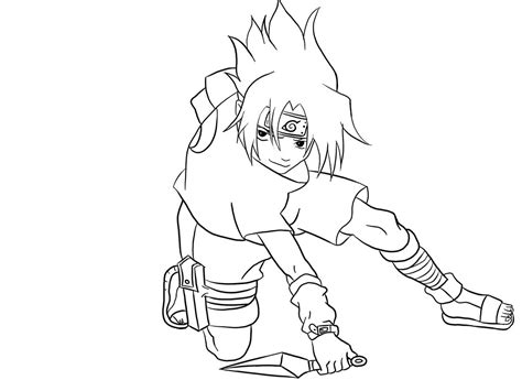 Sasuke Para Dibujar Descargar Dibujos Para Colorear Sasuke Uchiha