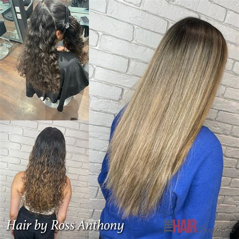 Before During And After Virgin Dark Hair To Balayage Then A Full