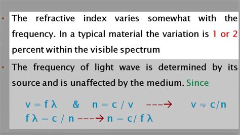 Phys Ch 10 Waves And Wave Properties Of Light 2 Youtube