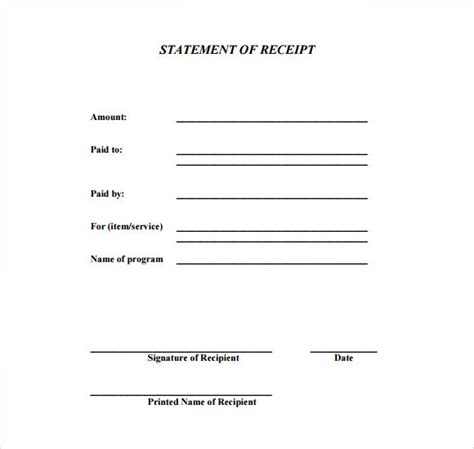 The psc derives its mandate from sections 195 and 196 of the constitution, 1996. 7+ General Receipt Templates - Free Samples , Examples ...