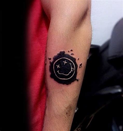 Tattoo of manga nirvana, in utero by larry nineteen tattoos that add up the track, from nirvana's nirvana lyrics. 60 Nirvana Tattoo Designs For Men - Rock Band Ink Ideas