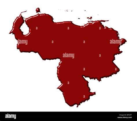 Venezuela Map High Resolution Stock Photography And Images Alamy