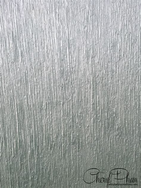 How To Paint A Textured Metallic Wall Finish By Cheryl Phan