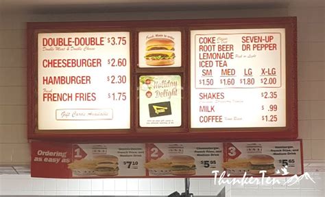 My In N Out Burger Experience In California