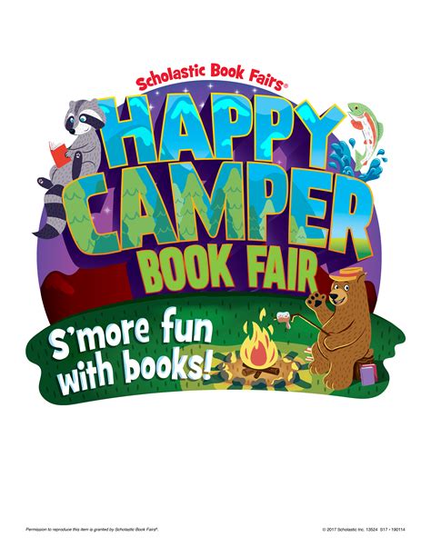 Happy Camper Book Fair Spring 2017 | Scholastic book fair, Happy camper book fair, Scholastic book