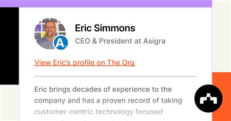 Eric Simmons Ceo And President At Asigra The Org