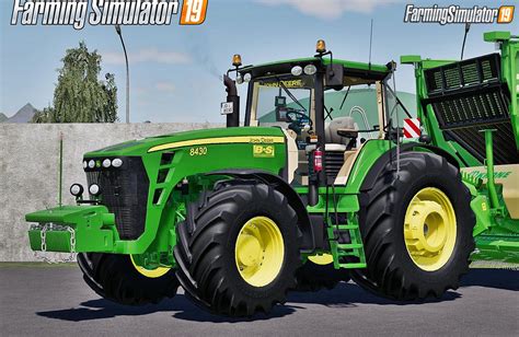 Tractor John Deere 8030 Series V20 For Fs19 Farming Simulator 19