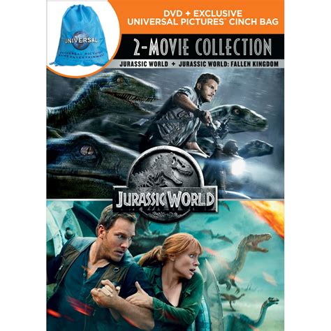 Jurassic World 2 Movie Collection Walmart Exclusive Dvd Exclusive