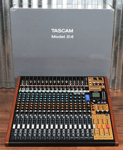 Tascam Model 24 Mixer Usb Audio Interface Recorder Controller Reverb