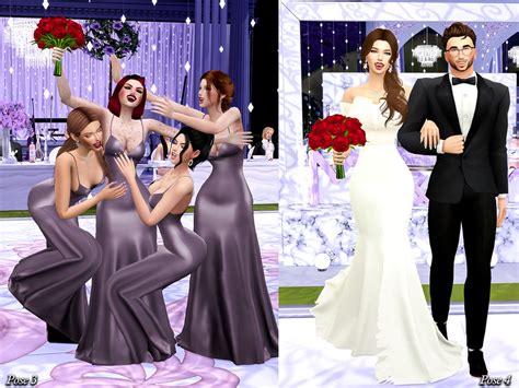 Wedding Party Pose Pack The Sims 4 Catalog