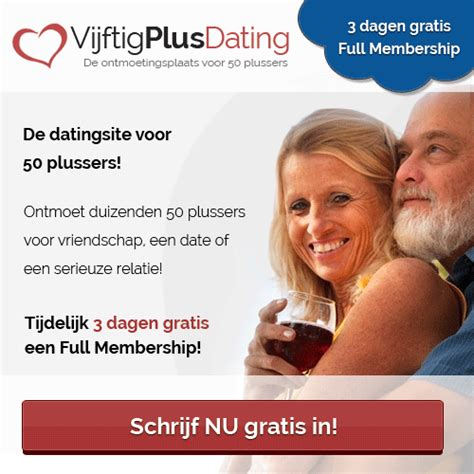 Er zijn zelfs dating apps die geen datingsite hebben, maar veel datingsites hebben tegenwoordig ook een app. 3 dagen gratis op Vijftigplusdating! - Dating Sites ...