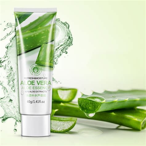 These are the best aloe vera gels that you must check out. BIOAQUA Brand 40g Aloe Vera Gel Skin Care Face Cream ...