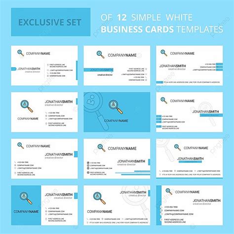 Set Of 12 Search Avatar Template Download On Pngtree